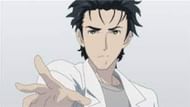 Rintarou Okabe as shown in anime(Image via Studio White Fox)